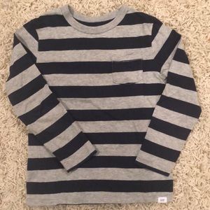 Gap long sleeve striped shirt size 5